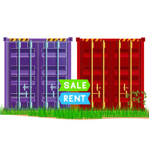 Used Metal Shipping Containers for Sale or Rent Icon