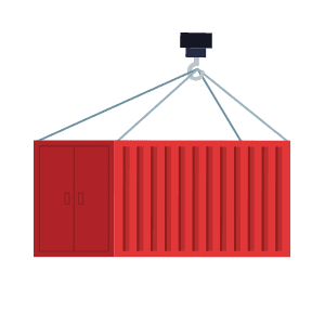 Used Shipping Container Icon