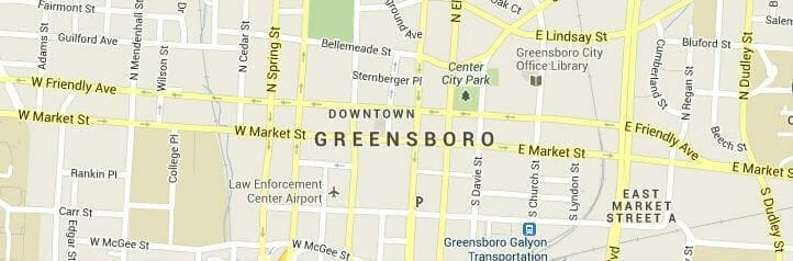 Greensboro-Map