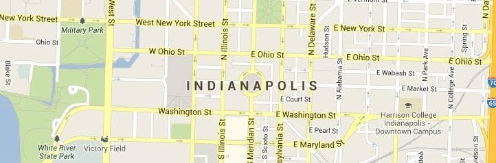 Indianapolis-Indiana-Map