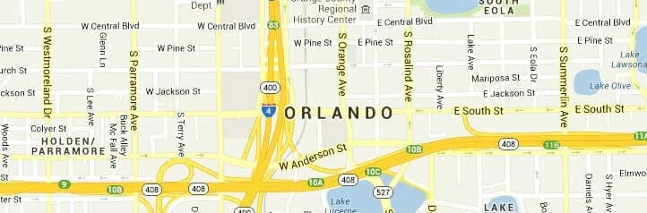 Orlando-fl-map