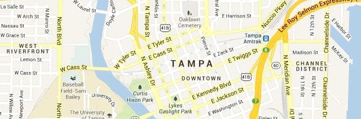 Tampa-map