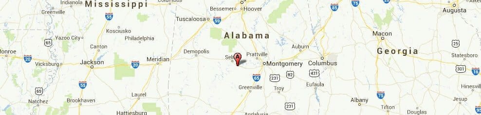 Alabama-map