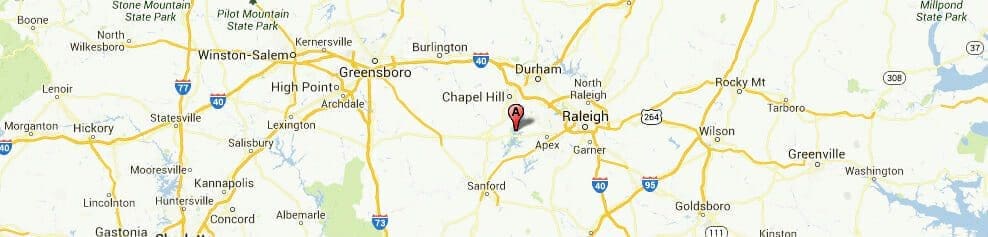 North Carolina-map