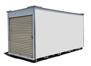 Isolated portable storage container.