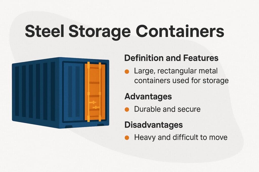 Steel Storage Containers