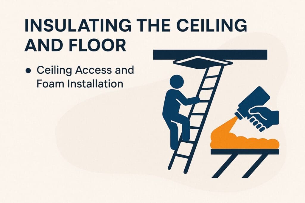 Insulating the Ceiling and Floor Insulating the Ceiling and Floor