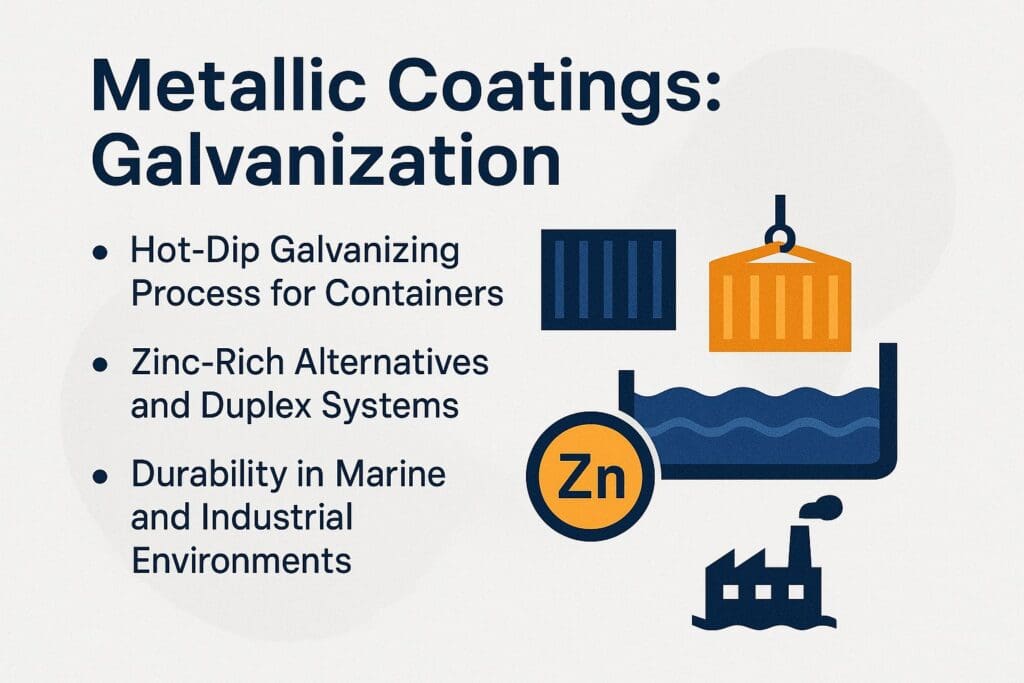 Metallic Coatings: Galvanization Metallic Coatings: Galvanization