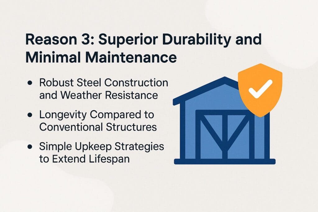Reason 3: Superior Durability and Minimal Maintenance Reason 3: Superior Durability and Minimal Maintenance